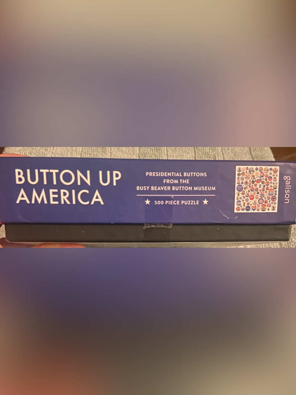 Button Up America 500-Piece Puzzle - Blue